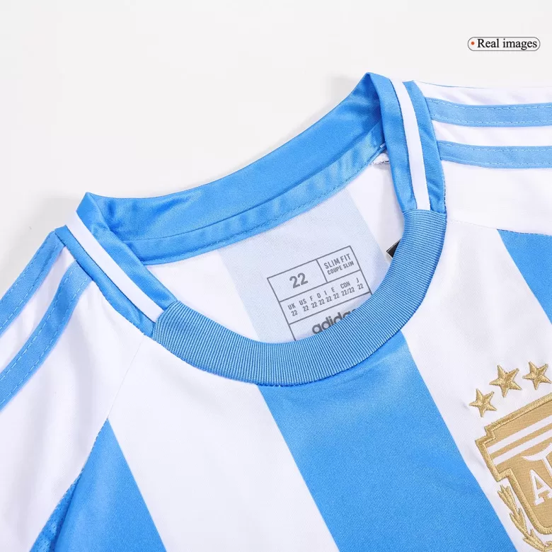 Kids Argentina Custom Home Soccer Kits 2024 - bestsoccerstore