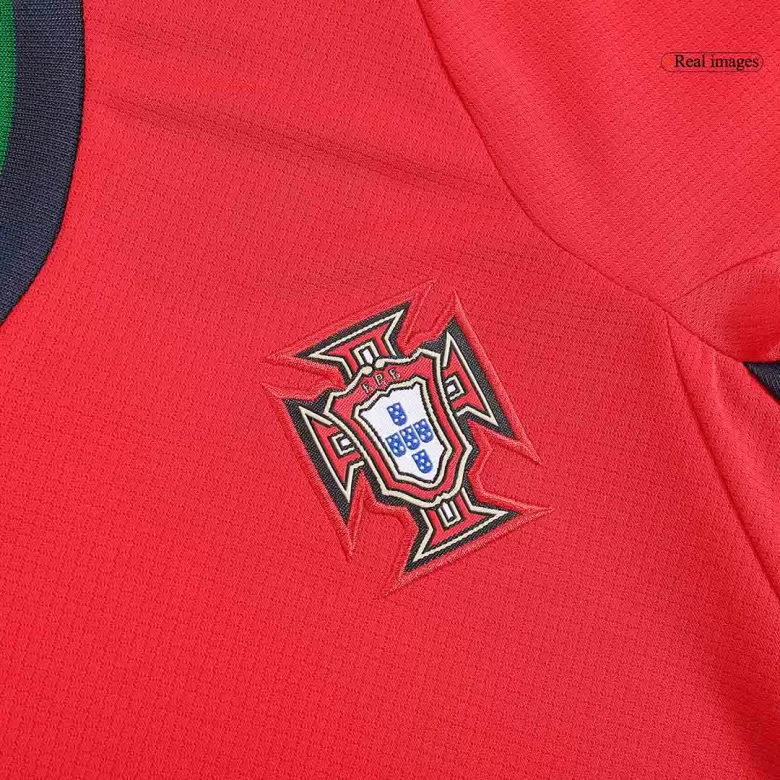 Kids Portugal Custom Home Soccer Kits 2024 - bestsoccerstore