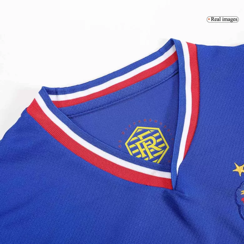 Kids France Custom Home Soccer Kits 2024 - bestsoccerstore