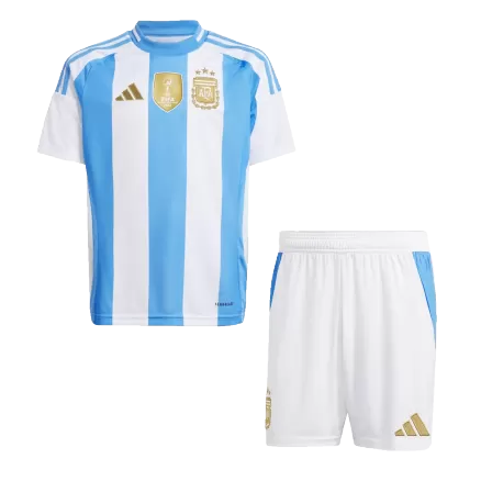 Kids Argentina Home Soccer Kits 2024 - bestsoccerstore