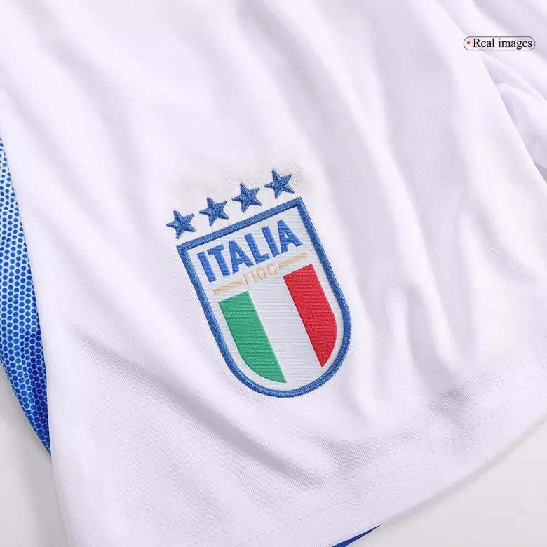 Kids Italy Home Soccer Kits 2024 Euro 2024 Blue - bestsoccerstore