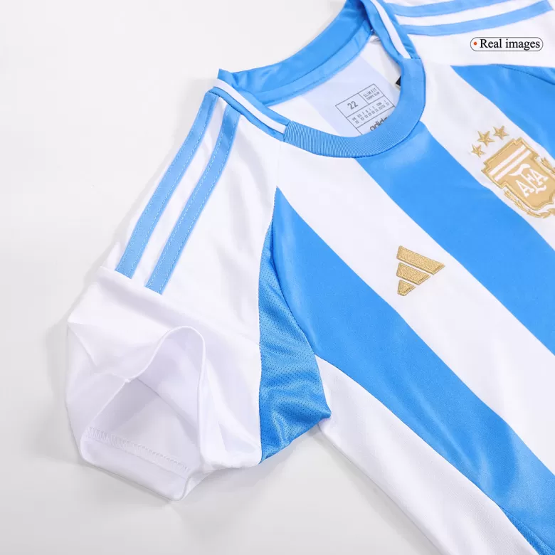 Kids Argentina Custom Home Soccer Kits 2024 - bestsoccerstore