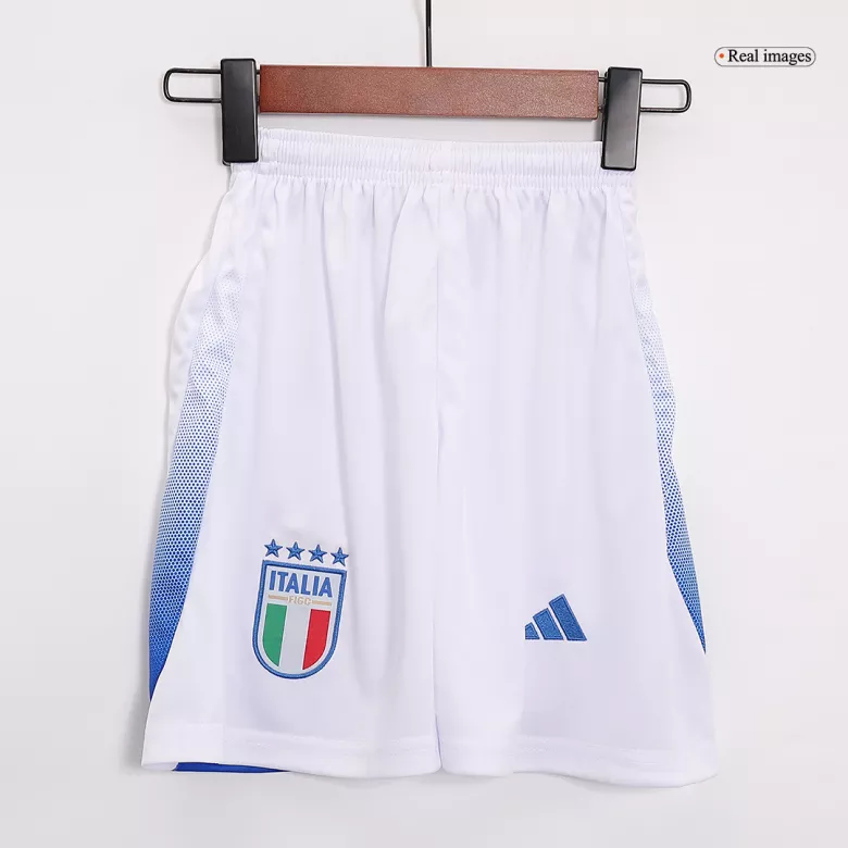Kids Italy Home Soccer Kits 2024 Euro 2024 Blue - bestsoccerstore