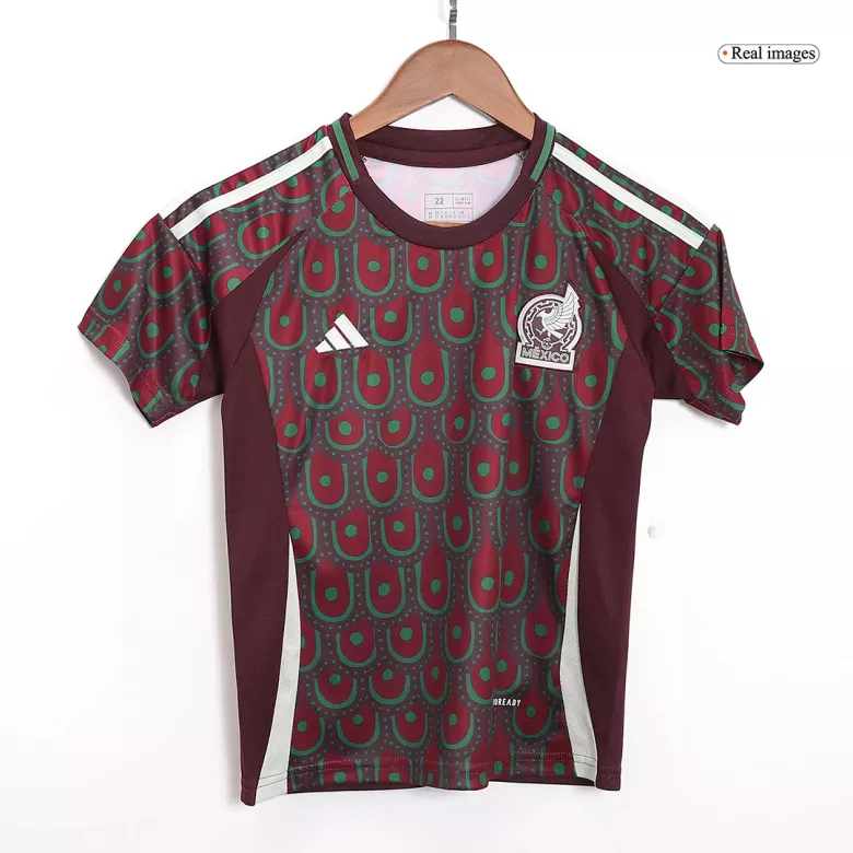 Kids Mexico Copa América Home Soccer Kits 2024 - bestsoccerstore