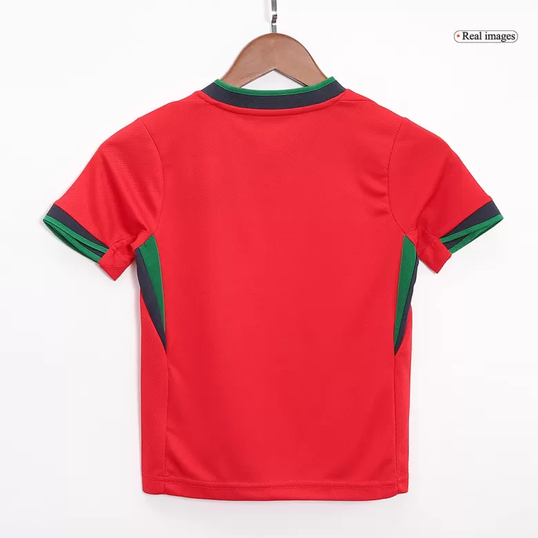 Kids Portugal Custom Home Soccer Kits 2024 - bestsoccerstore