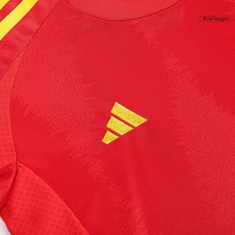 Kids Spain Custom Home Soccer Kits 2024 - bestsoccerstore