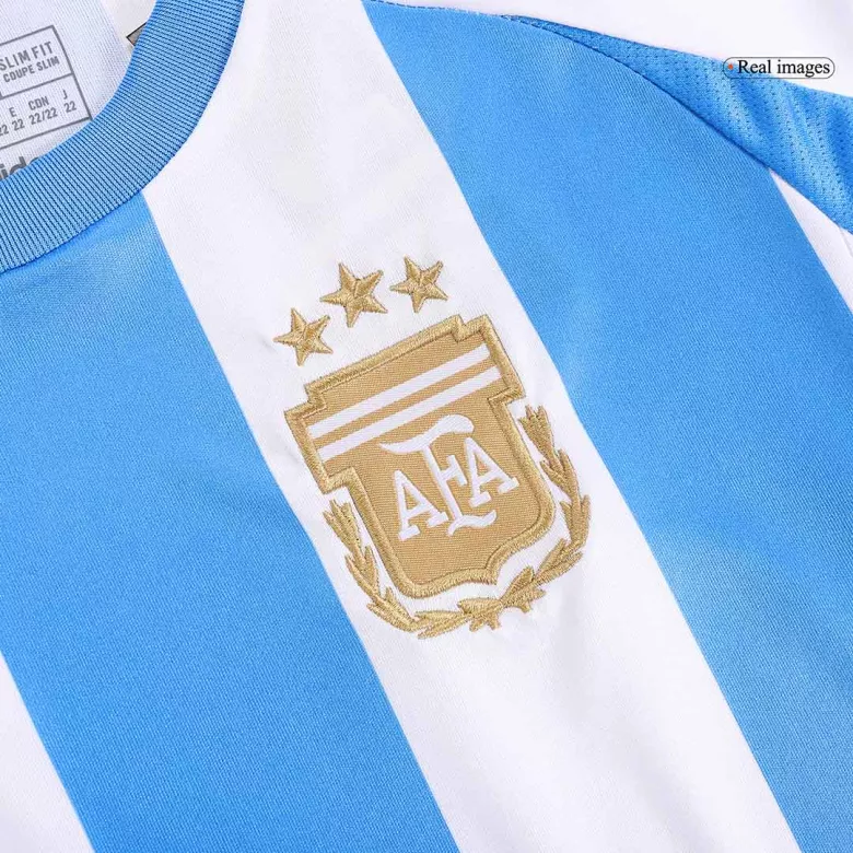 Kids Argentina Custom Home Soccer Kits 2024 - bestsoccerstore
