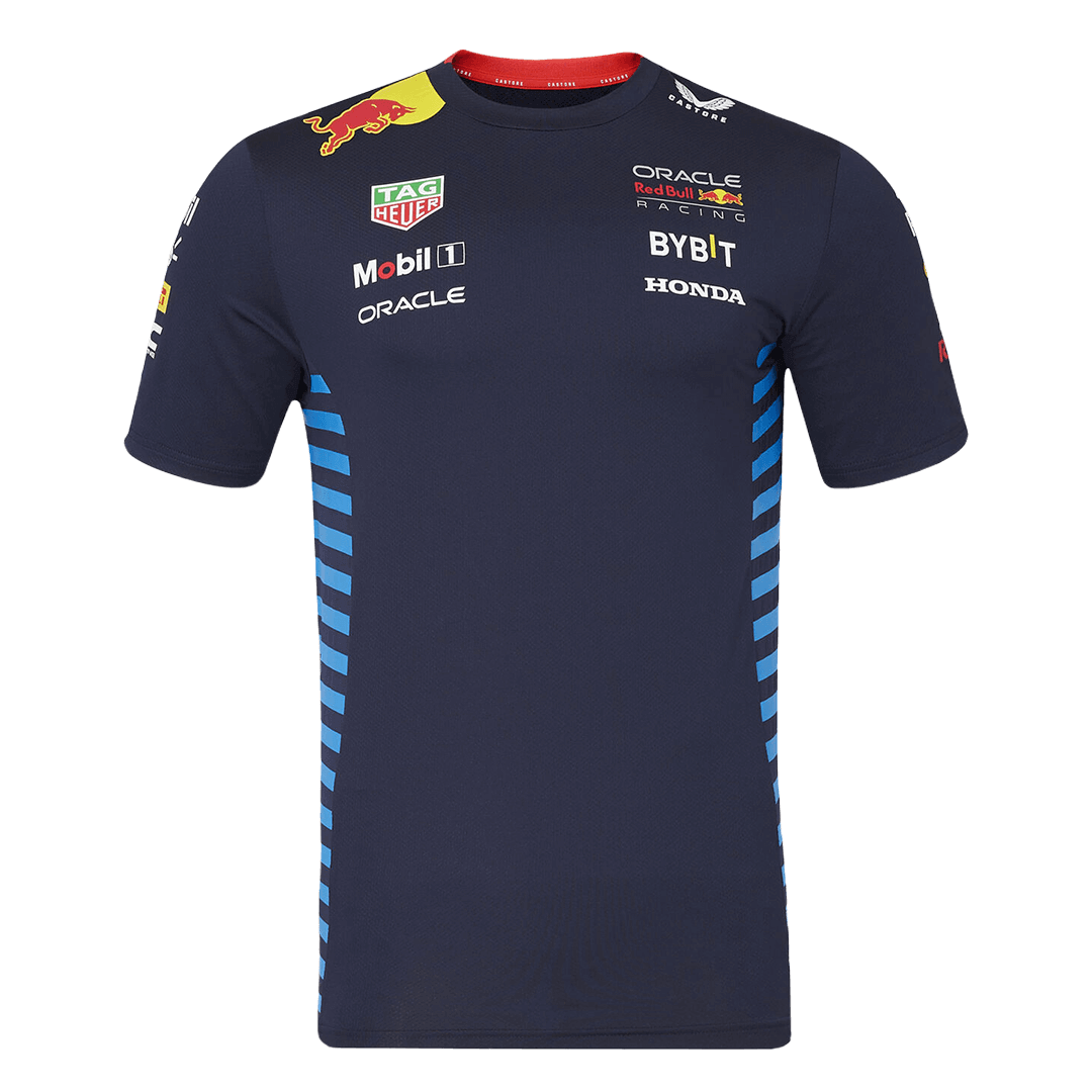 Red Bull F1 Racing Team Set Up Navy T-Shirt - bestsoccerstore