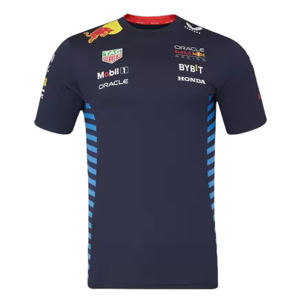 Red Bull F1 Racing Team T-Shirt 2024 Black - bestsoccerstore