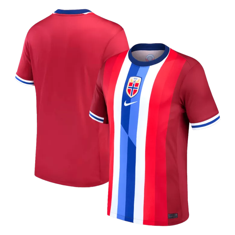 Norway Soccer Jersey Home Custom Shirt 2024 - bestsoccerstore