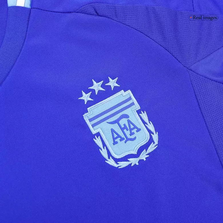 Kids Argentina Custom Away Soccer Kits 2024 - bestsoccerstore