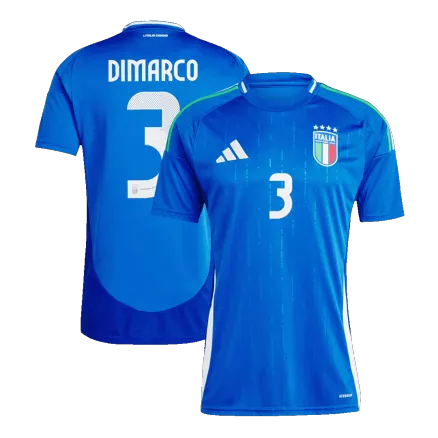 DIMARCO #3 Italy Soccer Jersey Home Custom Shirt 2024 - bestsoccerstore