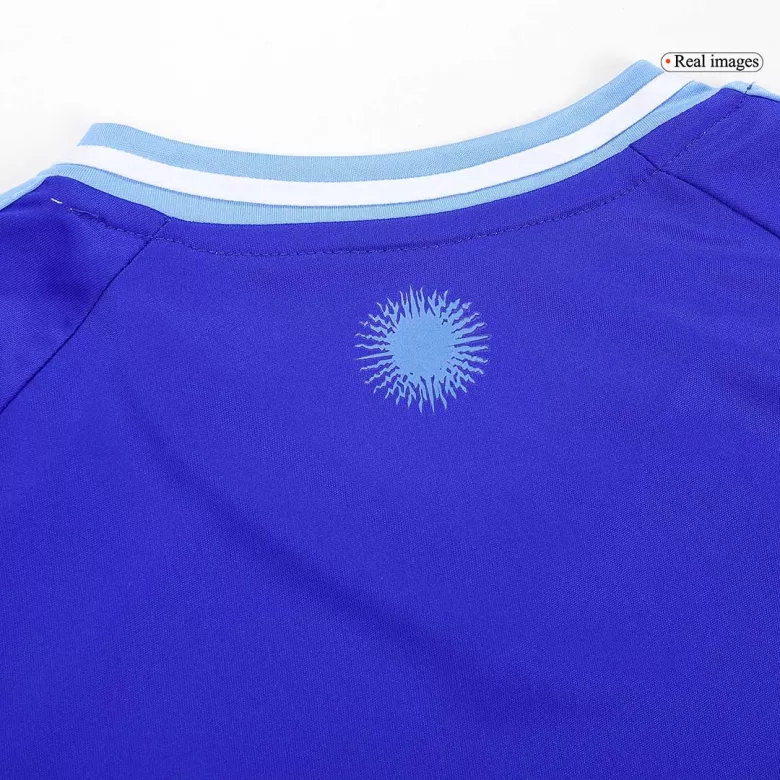 Kids Argentina Custom Away Soccer Kits 2024 - bestsoccerstore