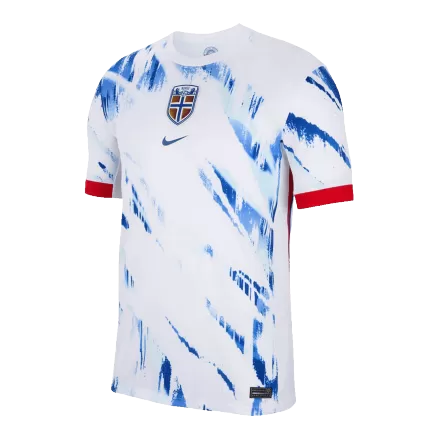 Norway Soccer Jersey Away Custom Shirt 2024 - bestsoccerstore