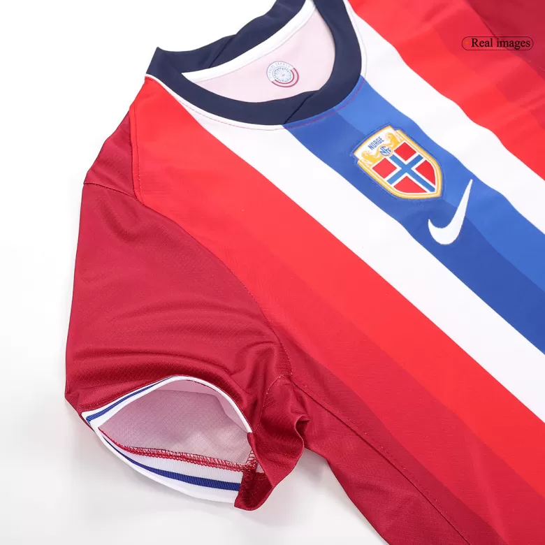 Norway Soccer Jersey Home Custom Shirt 2024 - bestsoccerstore