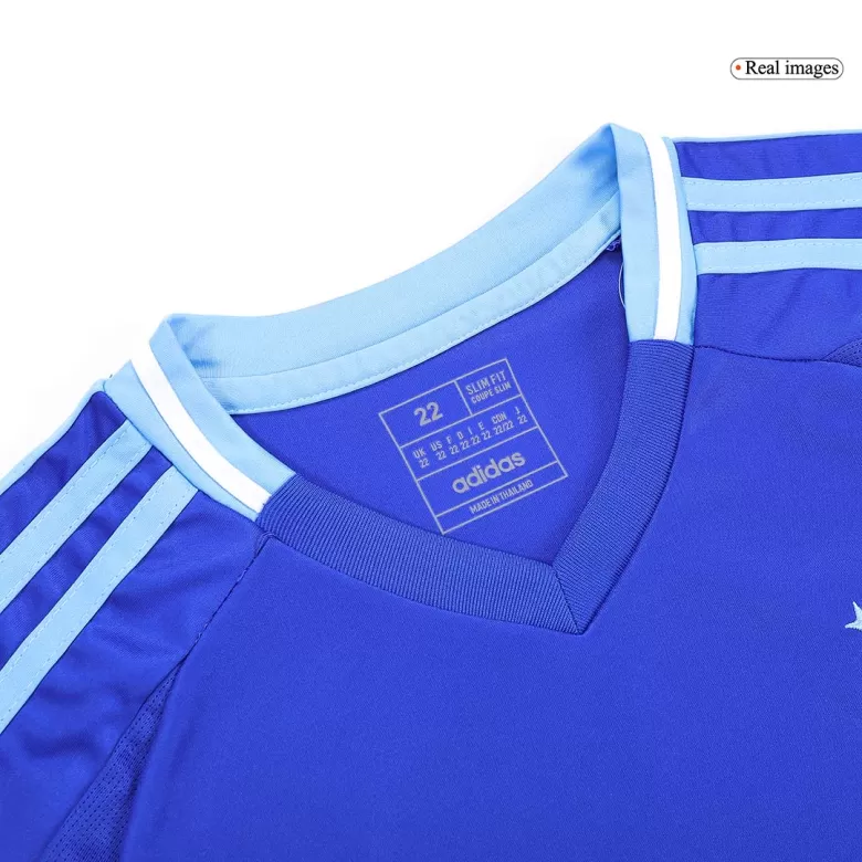 Kids Argentina Custom Away Soccer Kits 2024 - bestsoccerstore