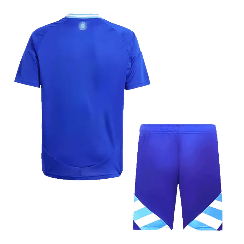 Kids Argentina Custom Away Soccer Kits 2024 - bestsoccerstore