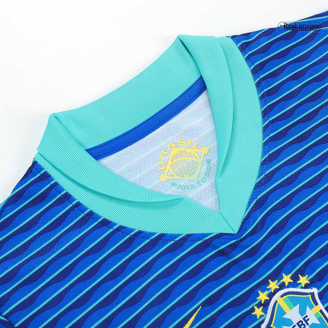 Kids Brazil Custom Away Full Soccer Kits
2024 - bestsoccerstore