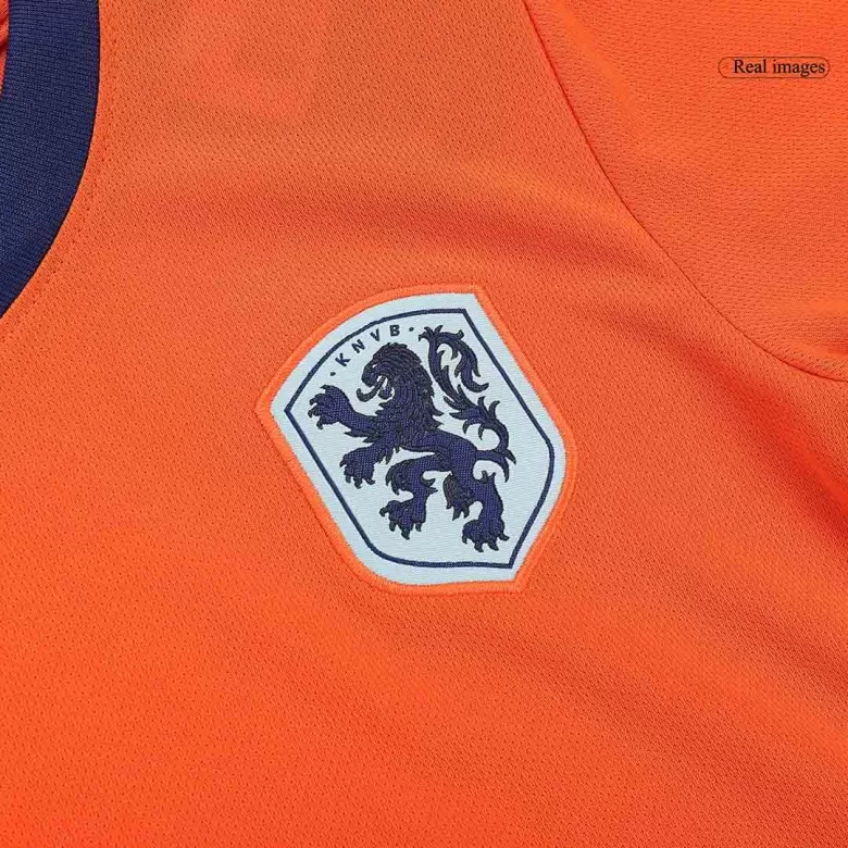 Kids Netherlands Custom Home Soccer Kits 2024 - bestsoccerstore