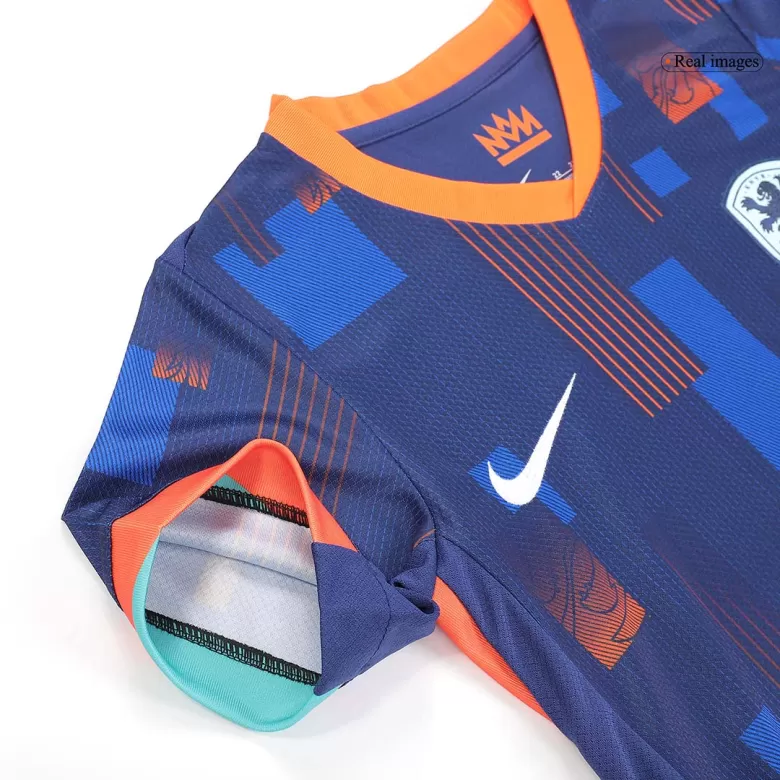 Kids Netherlands Custom Away Soccer Kits 2024 - bestsoccerstore