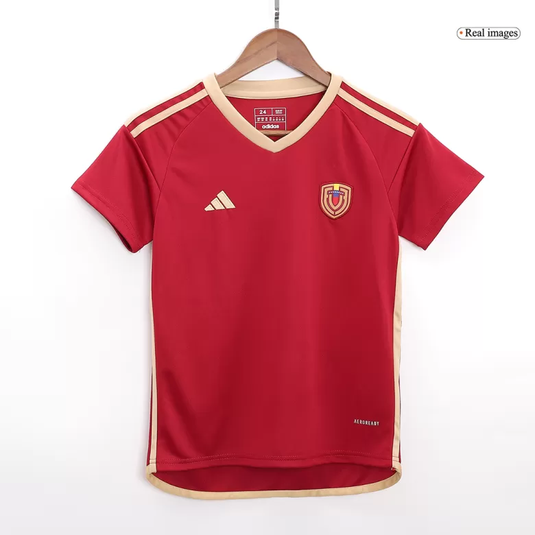 Kids Venezuela Home Soccer Kits 2024 - bestsoccerstore