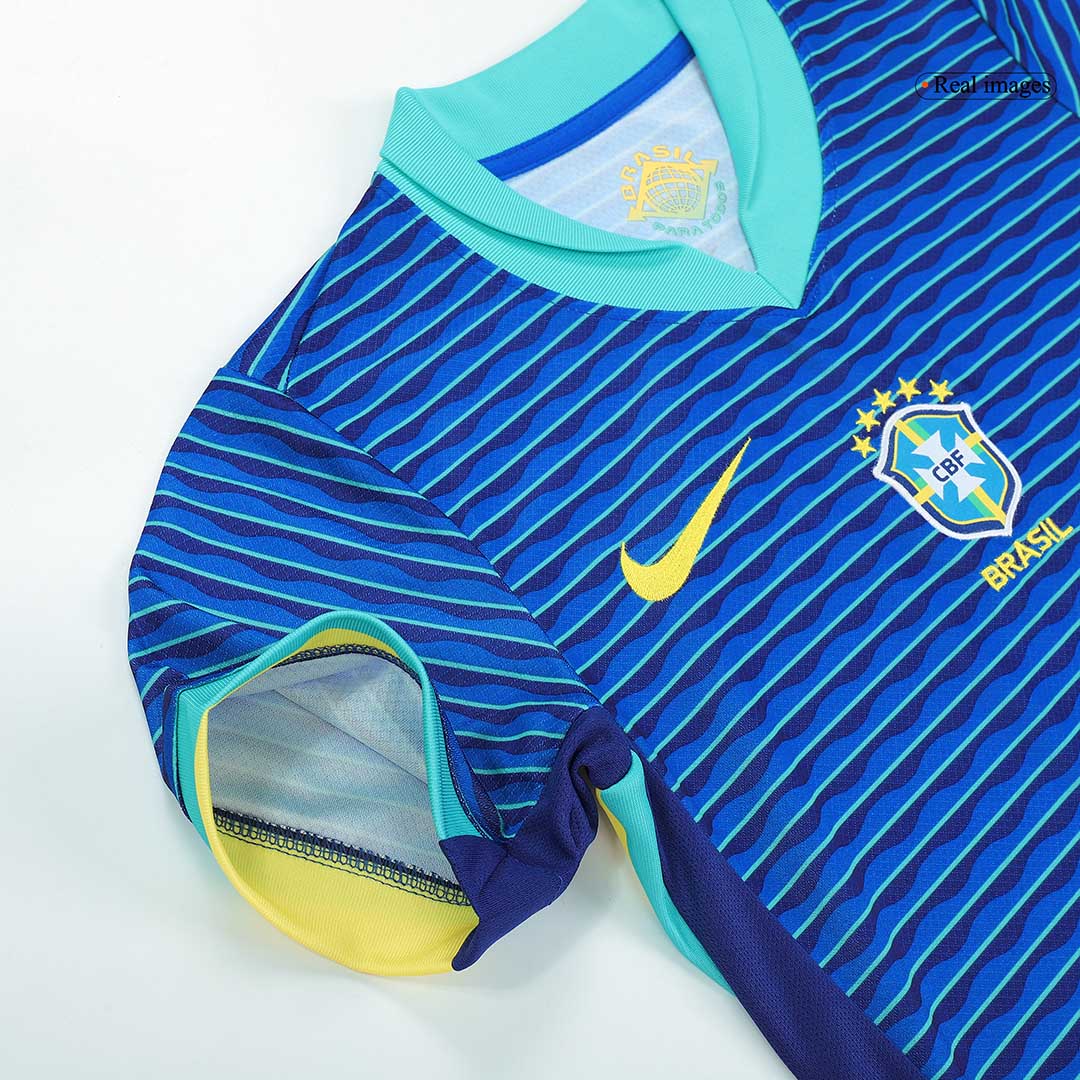 Kids Brazil Custom Away Full Soccer Kits
2024 - bestsoccerstore