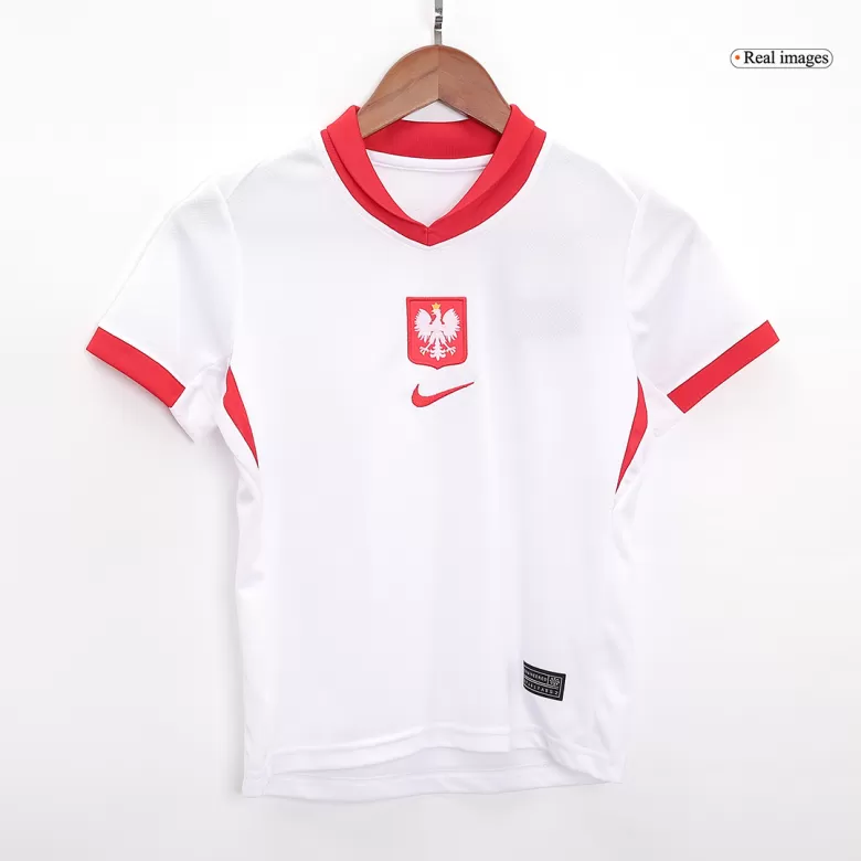 Kids Poland Home Soccer Kits 2024 - bestsoccerstore