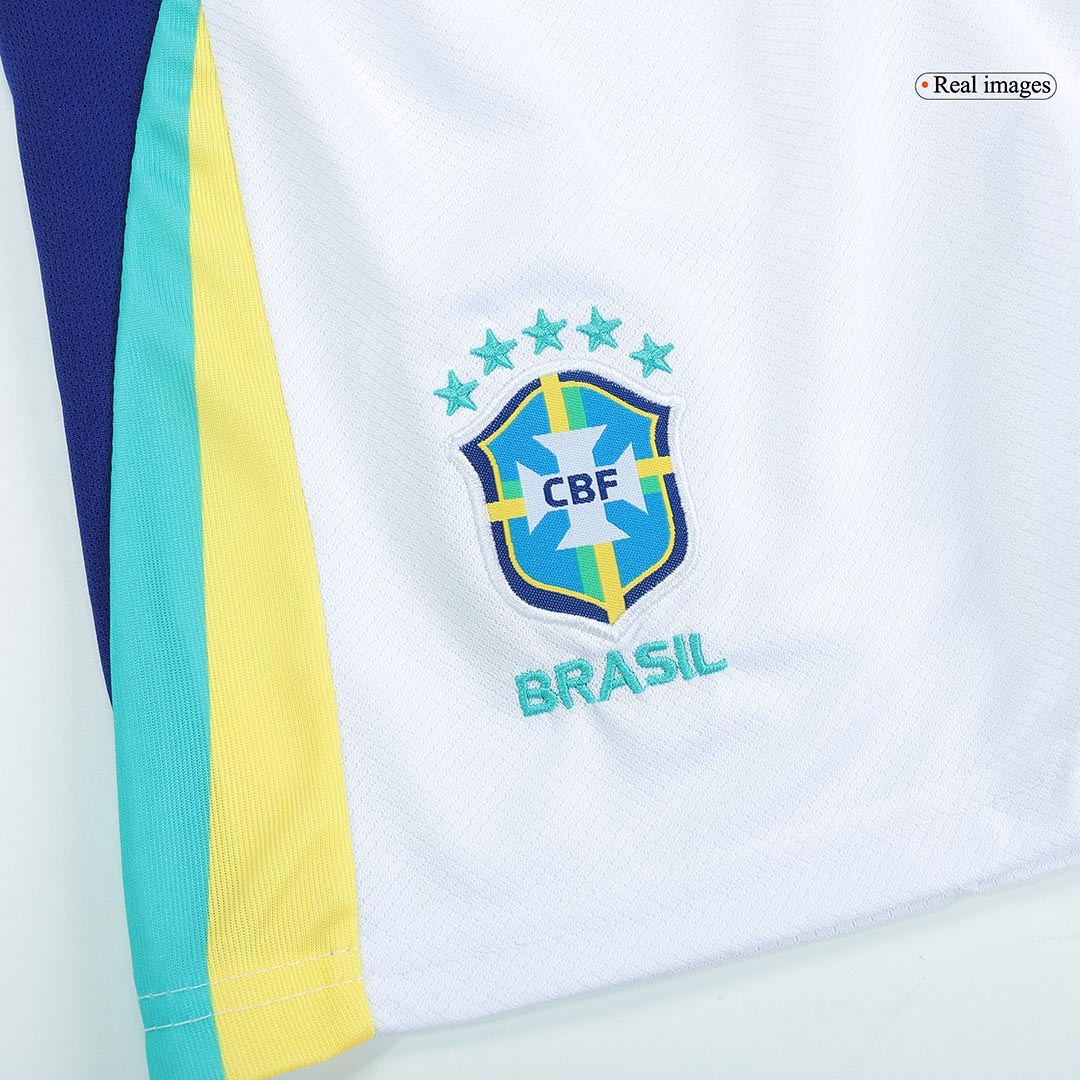 Kids Brazil Custom Away Full Soccer Kits
2024 - bestsoccerstore