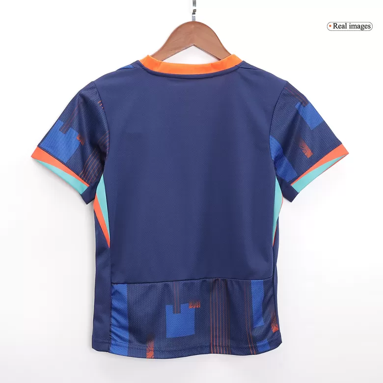 Kids Netherlands Custom Away Soccer Kits 2024 - bestsoccerstore