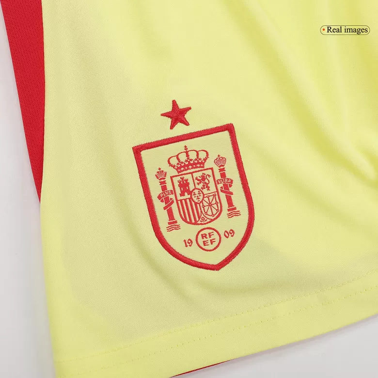 Kids Spain Custom Away Soccer Kits 2024 - bestsoccerstore