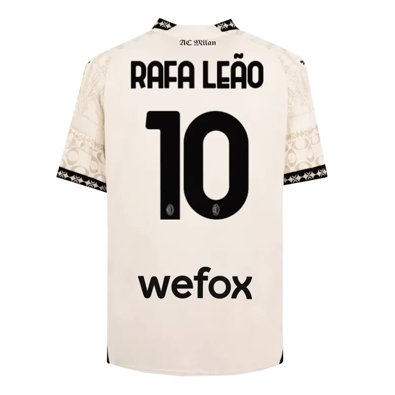 RAFA LEÃO #10 AC Milan X Pleasures Soccer Jersey Fourth Away Custom Shirt 2023/24 - bestsoccerstore