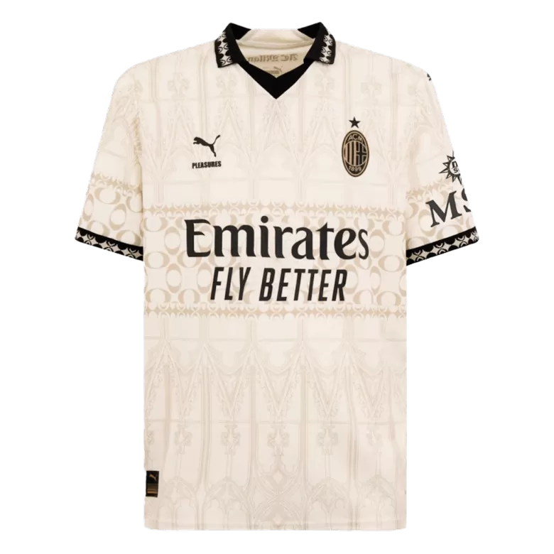 GIROUD #9 AC Milan X Pleasures Soccer Jersey Fourth Away Custom Shirt 2023/24 - bestsoccerstore