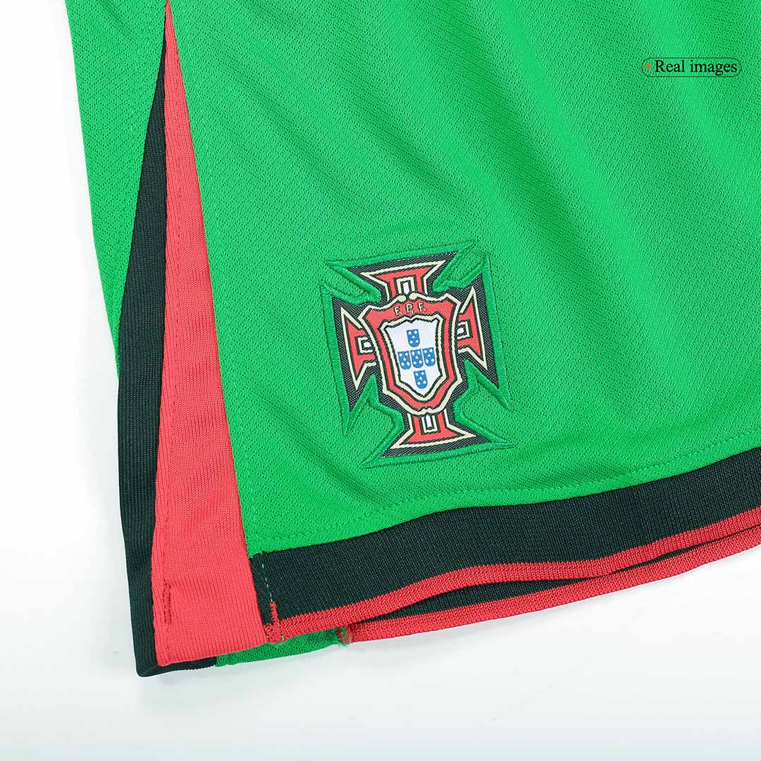 Portugal Soccer Shorts Custom Home - bestsoccerstore
