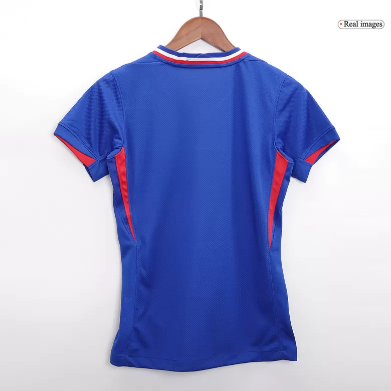 France Soccer Jersey Home Women's Custom Shirt 2024 - bestsoccerstore