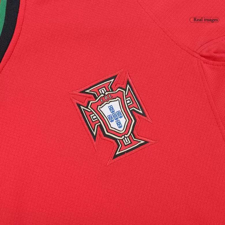 Portugal Soccer Jersey Home Women's Custom Shirt 2024 - bestsoccerstore