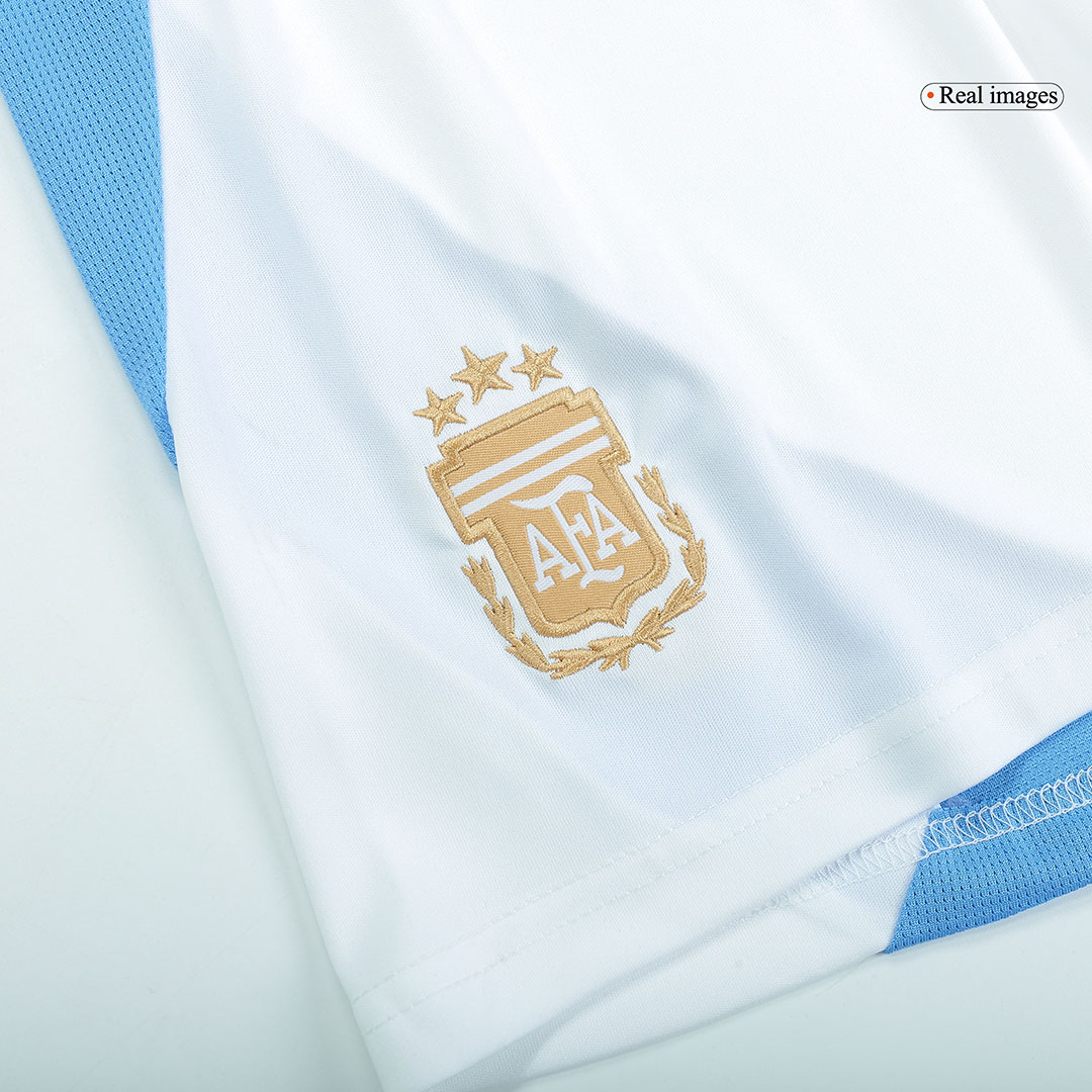 Argentina Soccer Shorts Home - bestsoccerstore