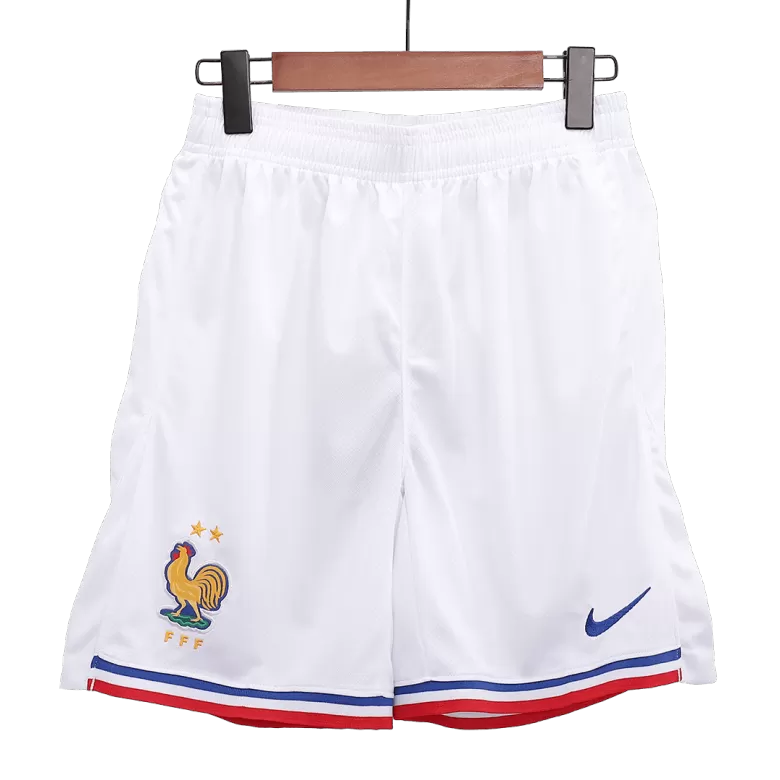 France Soccer Shorts Custom Home 2024 - bestsoccerstore