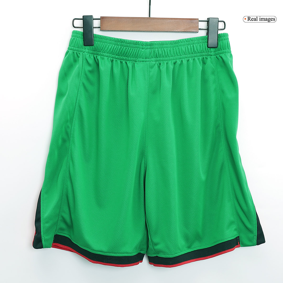 Portugal Soccer Shorts Custom Home - bestsoccerstore
