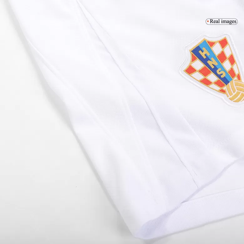 Croatia Soccer Shorts Custom Home 2024 - bestsoccerstore