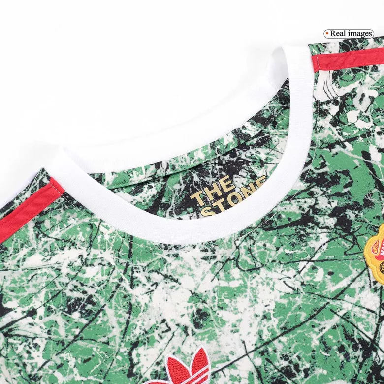 Kid's Manchester United x Stone Roses Soccer Kits 2023/24 - bestsoccerstore