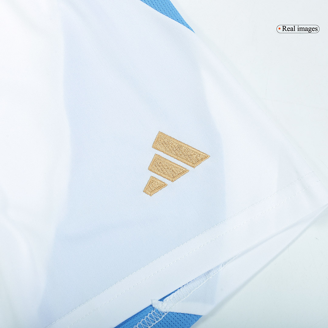 Argentina Soccer Shorts Home - bestsoccerstore