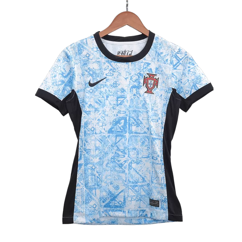 Portugal Soccer Jersey Away Women's Custom Shirt 2024 - bestsoccerstore