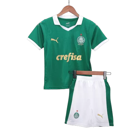 Kids SE Palmeiras Home Soccer Kits 2024/25 - bestsoccerstore