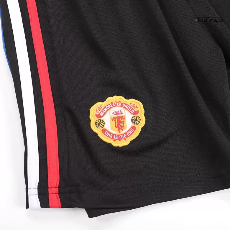 Kid's Manchester United x Stone Roses Soccer Kits 2023/24 - bestsoccerstore