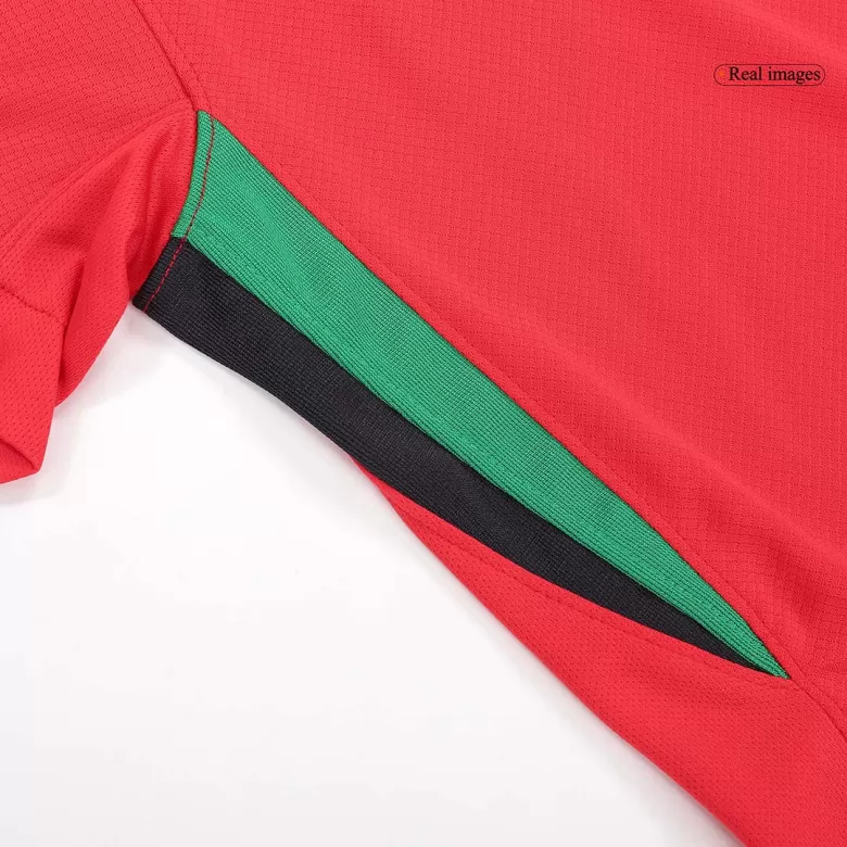 Portugal Soccer Jersey Home Women's Custom Shirt 2024 - bestsoccerstore