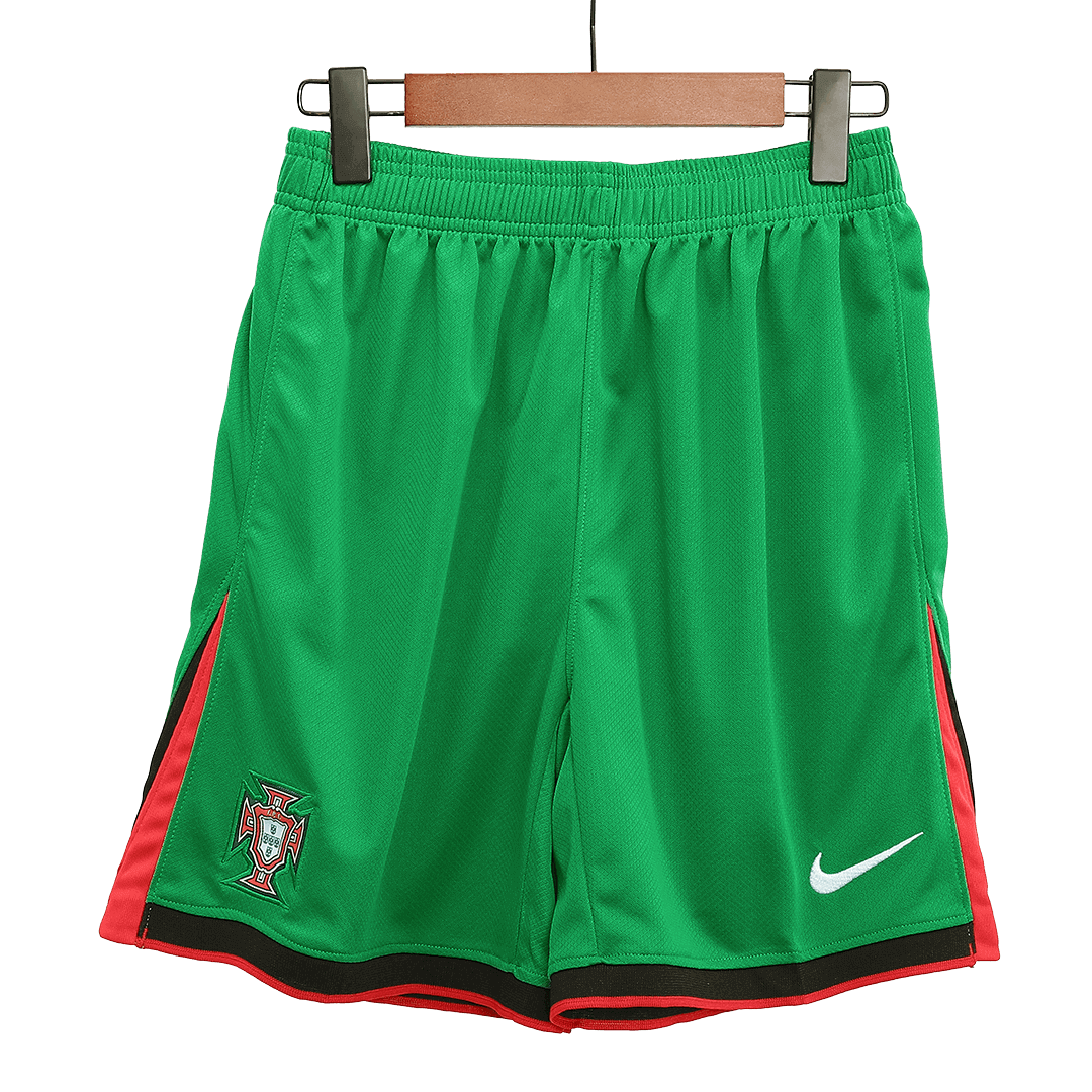 Portugal Soccer Shorts Custom Home - bestsoccerstore