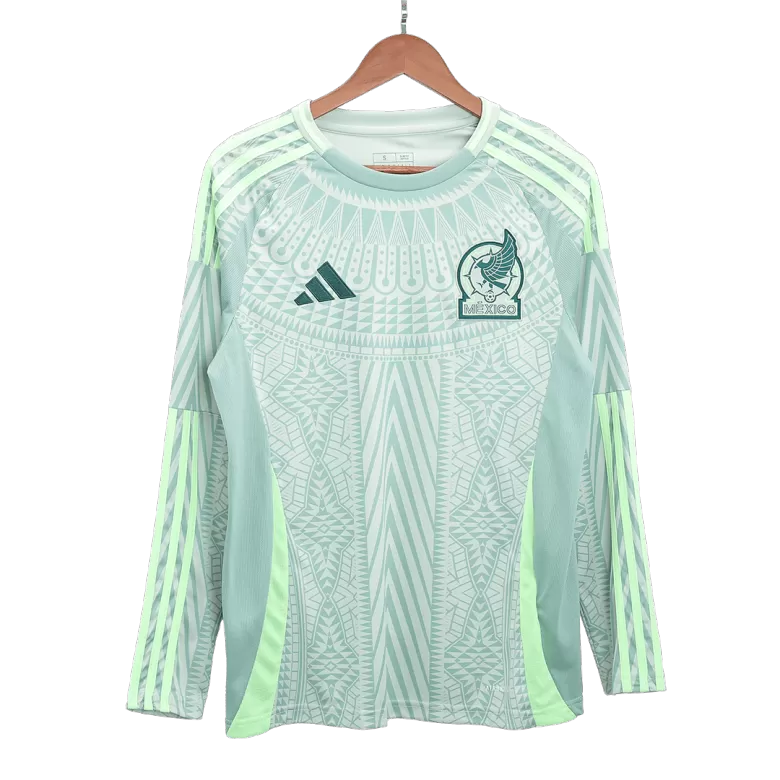 Mexico Copa América Long Sleeve Jersey Away Football Shirt 2024 - bestsoccerstore