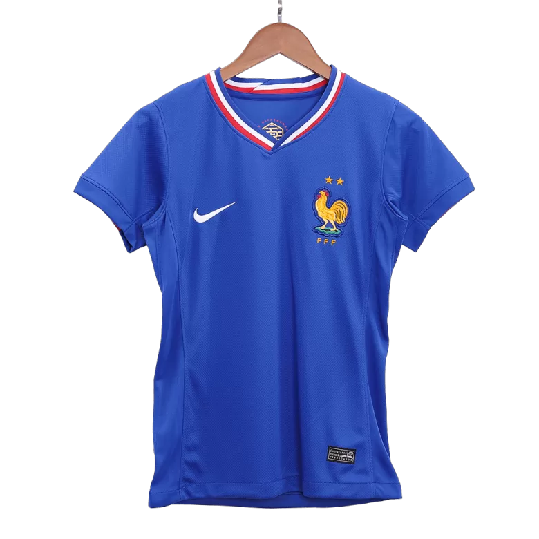 France Soccer Jersey Home Women's Custom Shirt 2024 - bestsoccerstore