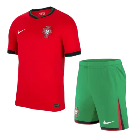 Portugal Jersey Custom Home Soccer Jersey 2024 - bestsoccerstore