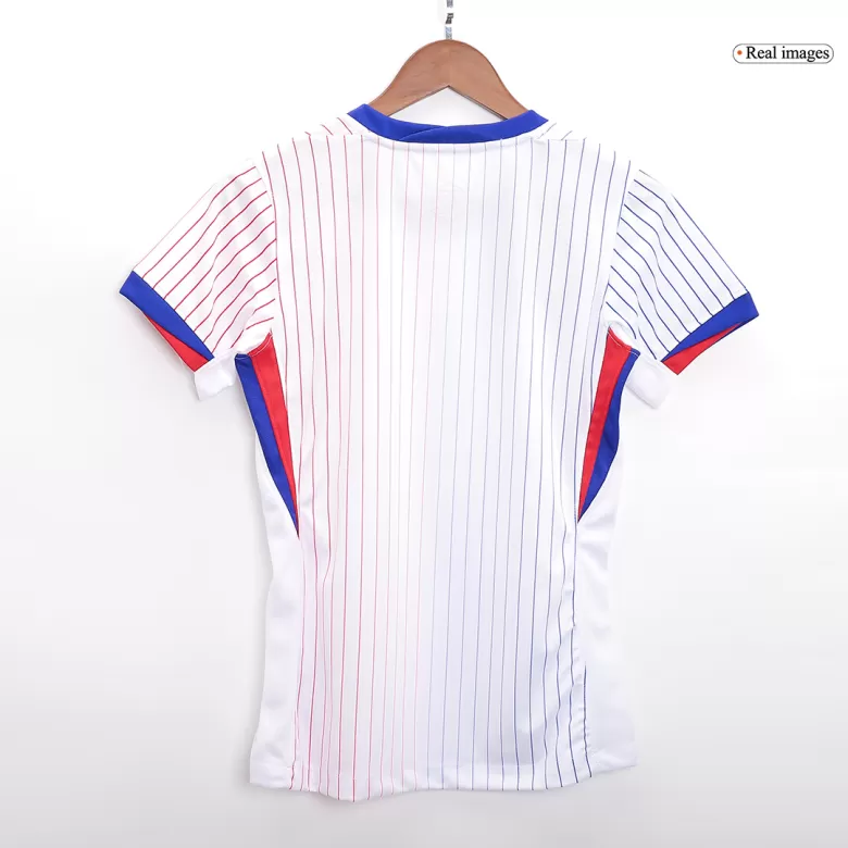 France Soccer Jersey Away Women's Custom Shirt 2024 - bestsoccerstore